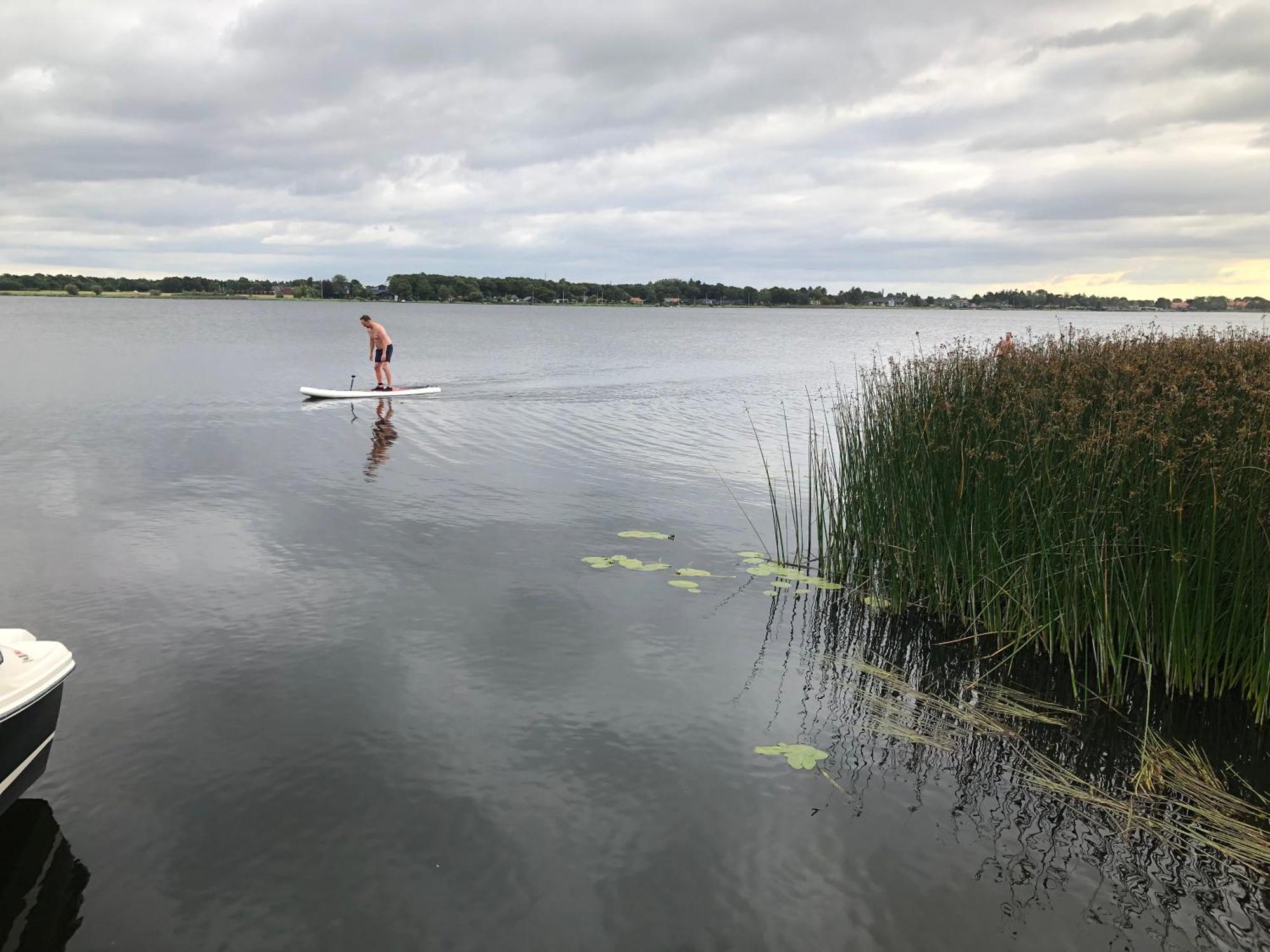 Huset Ved Soen Taet Pa Herning Og Mch Og Boxen 90 M2 Sunds Bagian luar foto