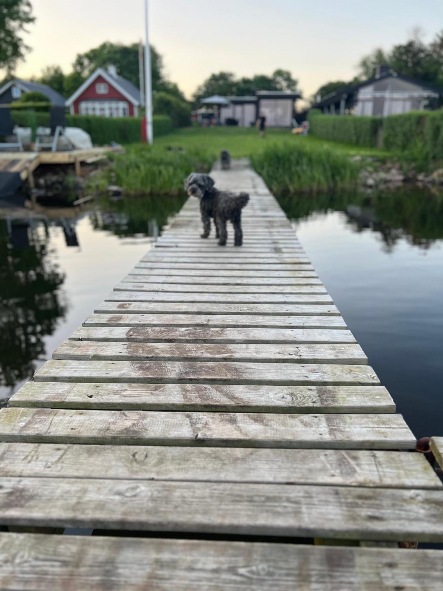 Huset Ved Soen Taet Pa Herning Og Mch Og Boxen 90 M2 Sunds Ruang foto